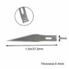 Náhradní čepele #11 Skalpel Ocel Řemeslné Nože Čepele (bal 200ks)