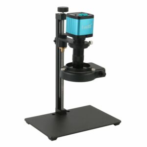 Digitální Mikroskop Videokamera 10-130X zoom Objektiv C-Mount 48MP 4K 2K 1080P HDMI USB 144 LED světlo (Set)