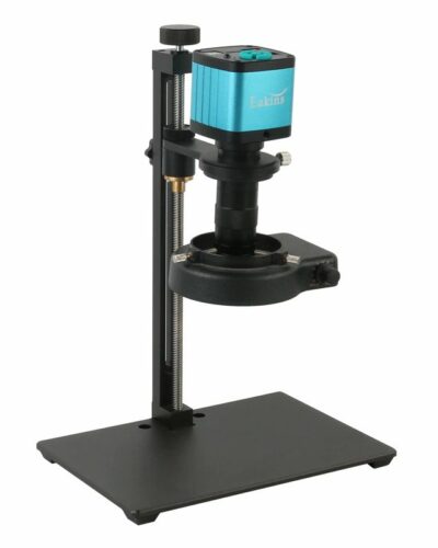 Digitální Mikroskop Videokamera 10-130X zoom Objektiv C-Mount 48MP 4K 2K 1080P HDMI USB 144 LED světlo (Set)